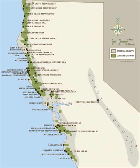 California State Parks Camping Map - Printable Map