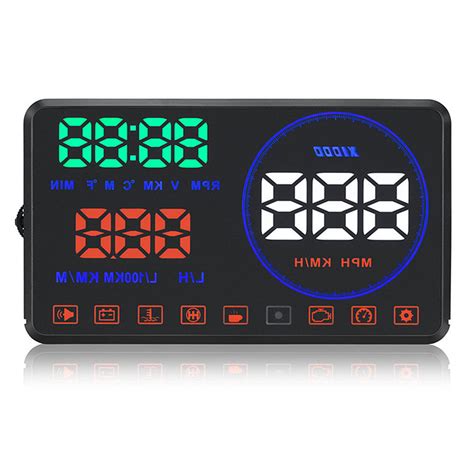 Geyiren m9 car hud display dual core car hud alarm tool Sale - Banggood.com sold out-arrival ...