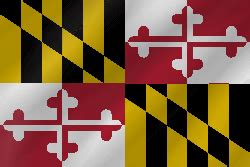 Maryland flag vector - Country flags