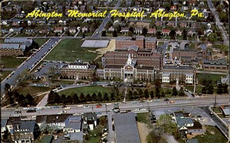 Aerial View Of Abington Memorial Hospital Pennsylvania