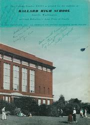 Ballard High School - Shingle Yearbook (Seattle, WA), Class of 1950, Page 7 of 170