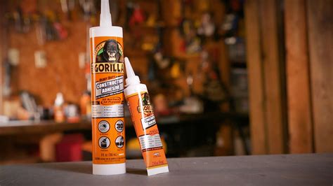 GORILLA HEAVY DUTY CONSTRUCTION ADHESIVE | E. C. Pratt & Co. Ltd