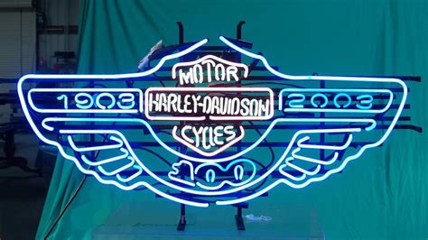 Custom Harley Davidson Neon Sign Real Neon Light – Custom Neon Signs