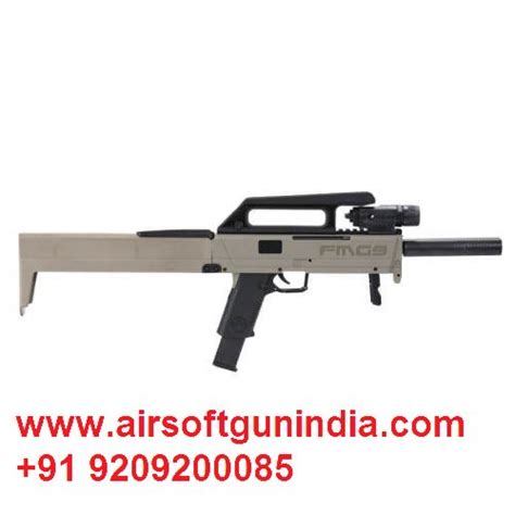 The Convertible FMG-9 Electric Gel Blaster Gun at Airsoft Gun India