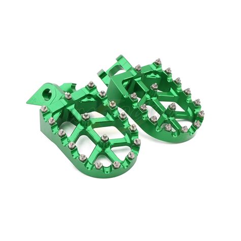 Motorcycle CNC Foot Pegs Pedals Rest Footpegs For KAWASAKI KX125 KX250 1997 2001 1997 1998 1999 ...