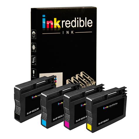 HP 952XL Compatible Ink Cartridge Combo High Yield (BK/C/M/Y) - 4/Pack | Inkredible Ink™