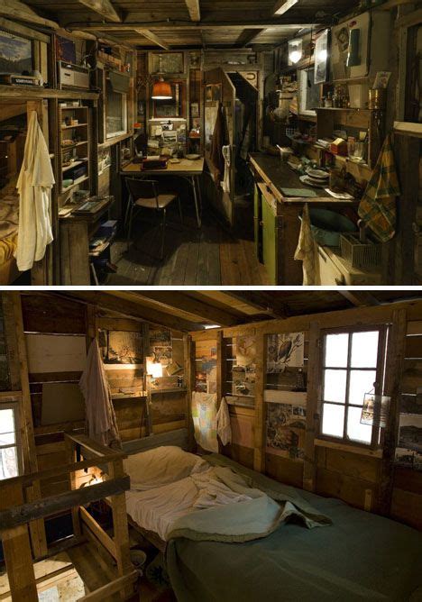 Wonderful Shack! | Tiny cabins interiors, Log home interiors, House design