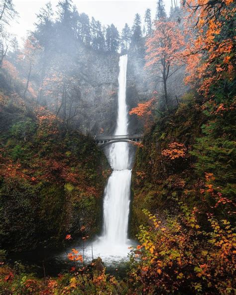 Multnomah falls oregon – Artofit