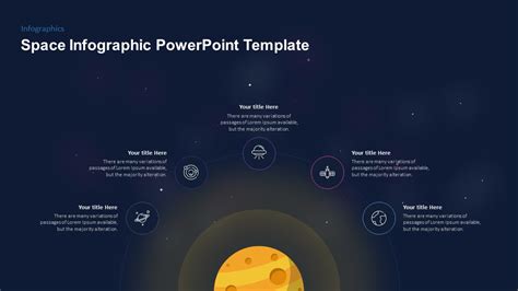 Space Infographic PowerPoint Template