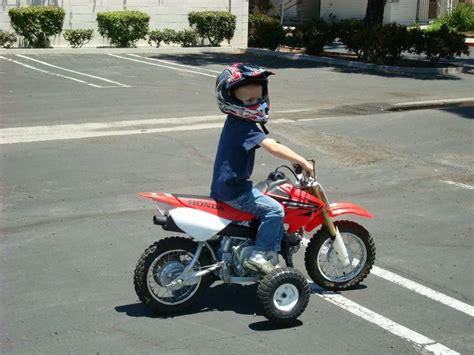 Honda 50cc training wheels