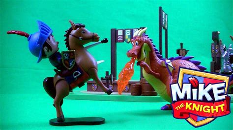 Mike the Knight Toys Playset Opening Review - YouTube