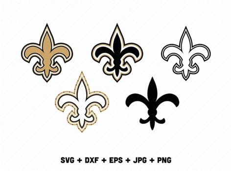 Fleur De Lis SVG. Saints SVG. New Orleans Bundle SVG. American | Etsy