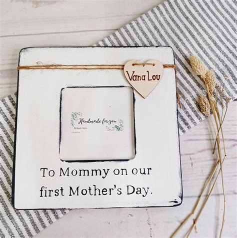 First Mother's Day Picture Frame 1st Mother's Day - Etsy