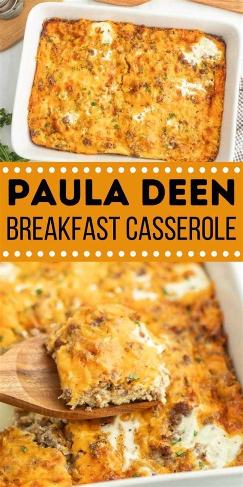 Paula Deen Breakfast Casserole, Overnight Hashbrown Breakfast Casserole ...