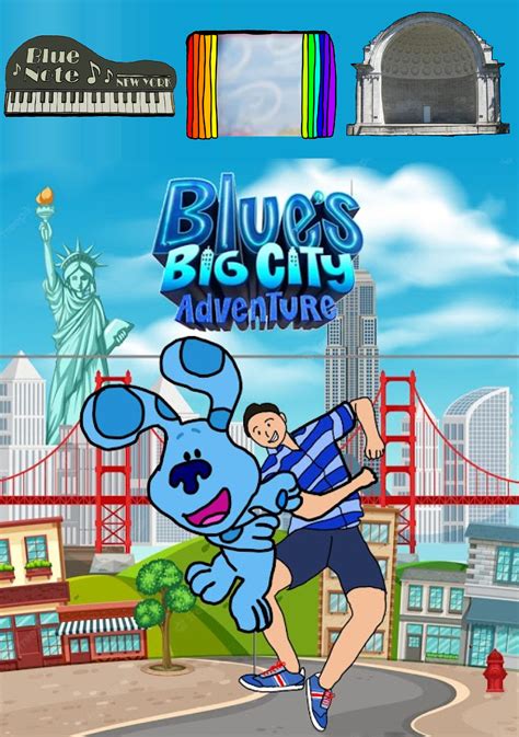 Blues Big City Adventure DVD by Alexanderbex on DeviantArt