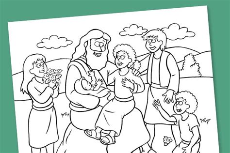 Free Bible Coloring Book With 12 Creative Pages