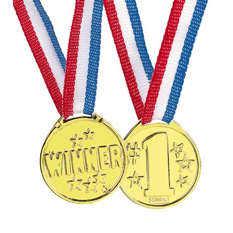 Olympic "Winner" Gold Medal - 3D Mail Results