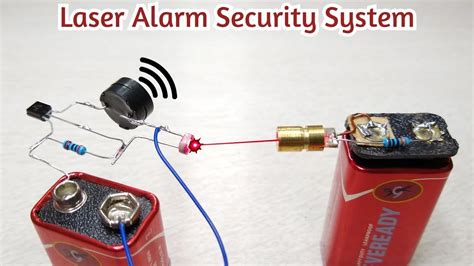 Per Door Security Alarm with laser security | Electronic Project ...