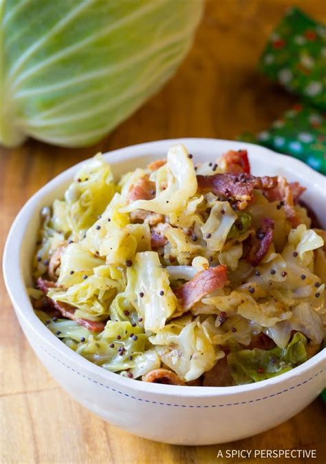 Irish Cabbage and Bacon - A Spicy Perspective