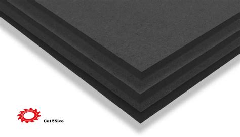 Black Dyed MDF Sheet Cut 2 Size - MDF Boards Cut to Size Fast Delivery ...