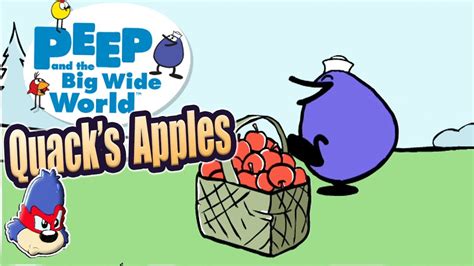 PBS Kids | Peep and The Big Wide World Games | Quack's Apples | Game For Kids and Children - YouTube