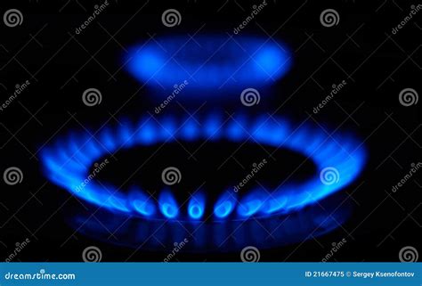 Blue flames stock image. Image of burn, blue, dark, warm - 21667475