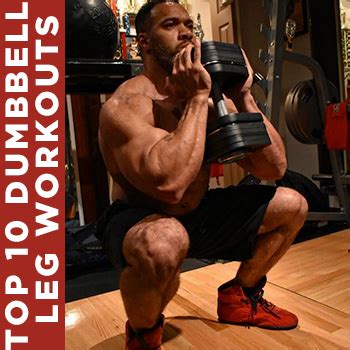 Top 10 dumbbell leg workouts