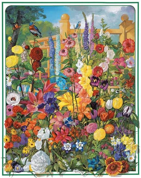 NaturArte | Flower jigsaw puzzles, Flower puzzles, Perennials