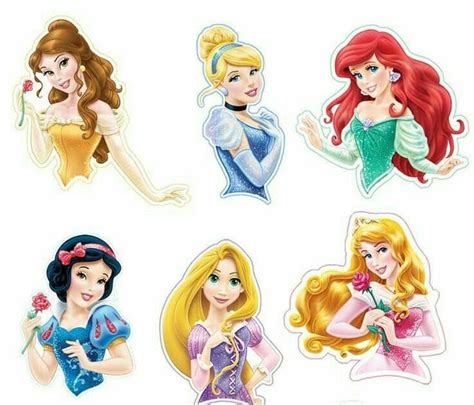 Free Printable Disney Princess Cake Toppers - Peter Brown Bruidstaart