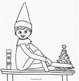 Elf Coloring Pages Printable PDF  Coloringfoldercom sketch template