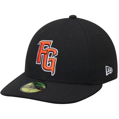 Men's Fresno Grizzlies New Era Black Road Authentic Collection On-Field ...