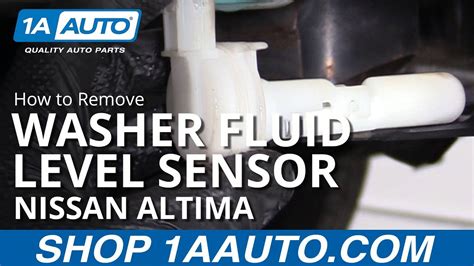 How to Remove Washer Fluid Level Sensor 2006-12 Nissan Altima | 1A Auto