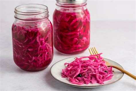 Simple Red Cabbage Sauerkraut Recipe