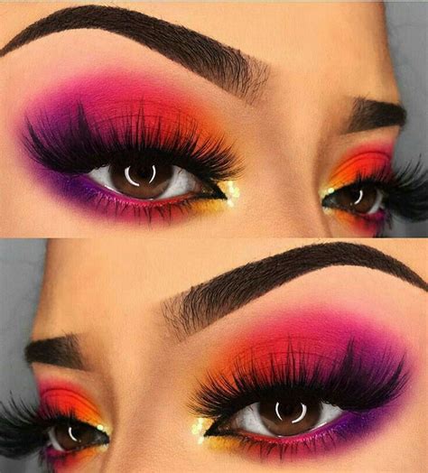 Pink Eye Makeup, Hooded Eye Makeup, Makeup Eye Looks, Colorful Eye Makeup, Eye Makeup Art ...