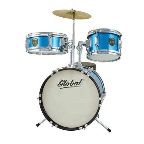 GLE-711A Junior Drum Set 3PC - Global Musical Instrument