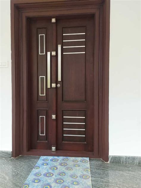 Front Door Modern Wood Kerala Door Designs - Home Design Info