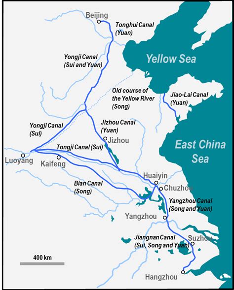 Grand Canal System | The Geography of Transport Systems