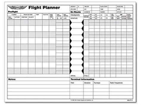 Plan de vol ASA - Pilotshop