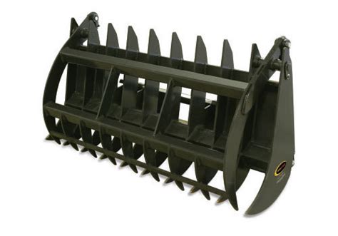 88 grapple root rake attachment for bobcat skid steer