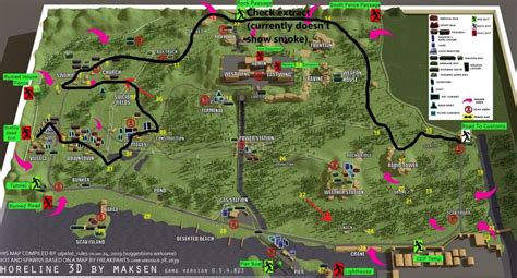 Escape From Tarkov Interchange Map Extraction Points 2021