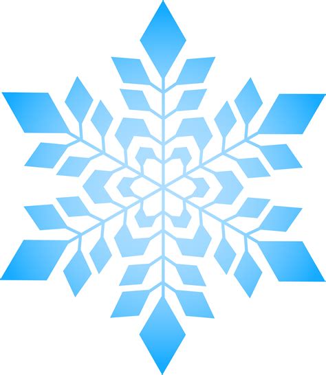 Download Simple Blue Snowflake Png Download - Transparent Background ...