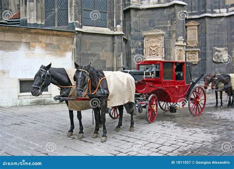 Horses and Horse Coach stock image. Image of city, carriages - 1811057