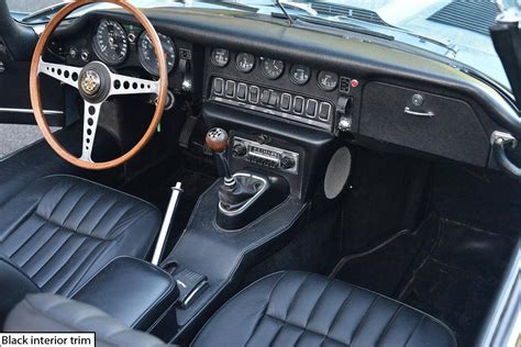 E-Type Jaguar Series 1.5 Black Interior Trim | Jaguar e type, Jaguar type, Jaguar