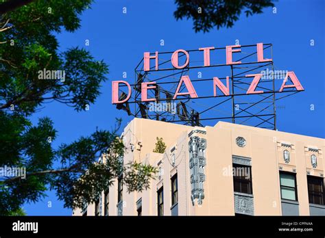 Hotel De Anza (Destination Hotels, World of Hyatt) in downtown San Jose, CA Stock Photo - Alamy