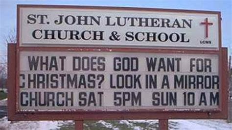 Best Christmas Church Signs - Beliefnet