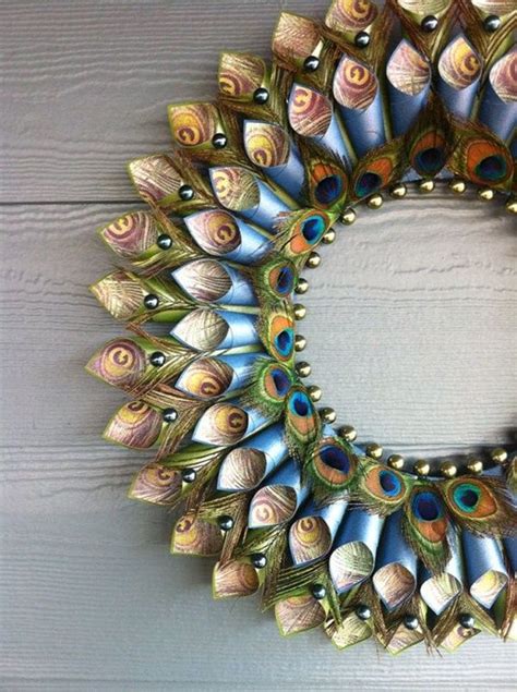 40 Unique Peacock Feather Wall Decor Ideas | Påfågel