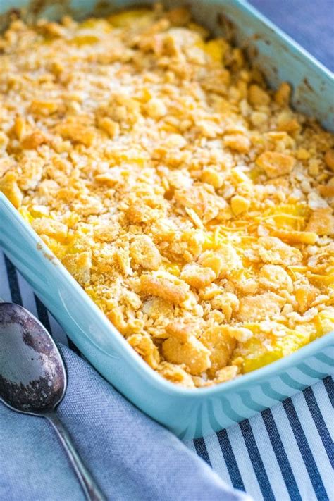 Cheesy Yellow Squash Casserole - Soulfully Made