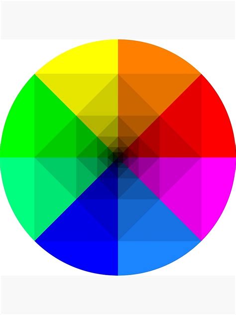 "color wheel" Poster for Sale by felip | Redbubble