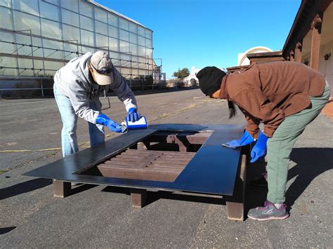 Preparation for the airlock installation – SAM