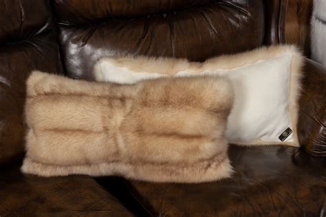 Sable Fur Pillows - Russian Barguzin Sable